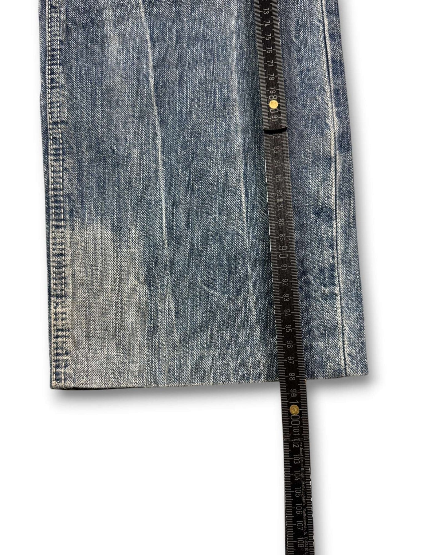 2000's Bobson Straight/Baggy Japanese Jeans *very rare 32x30 (M)