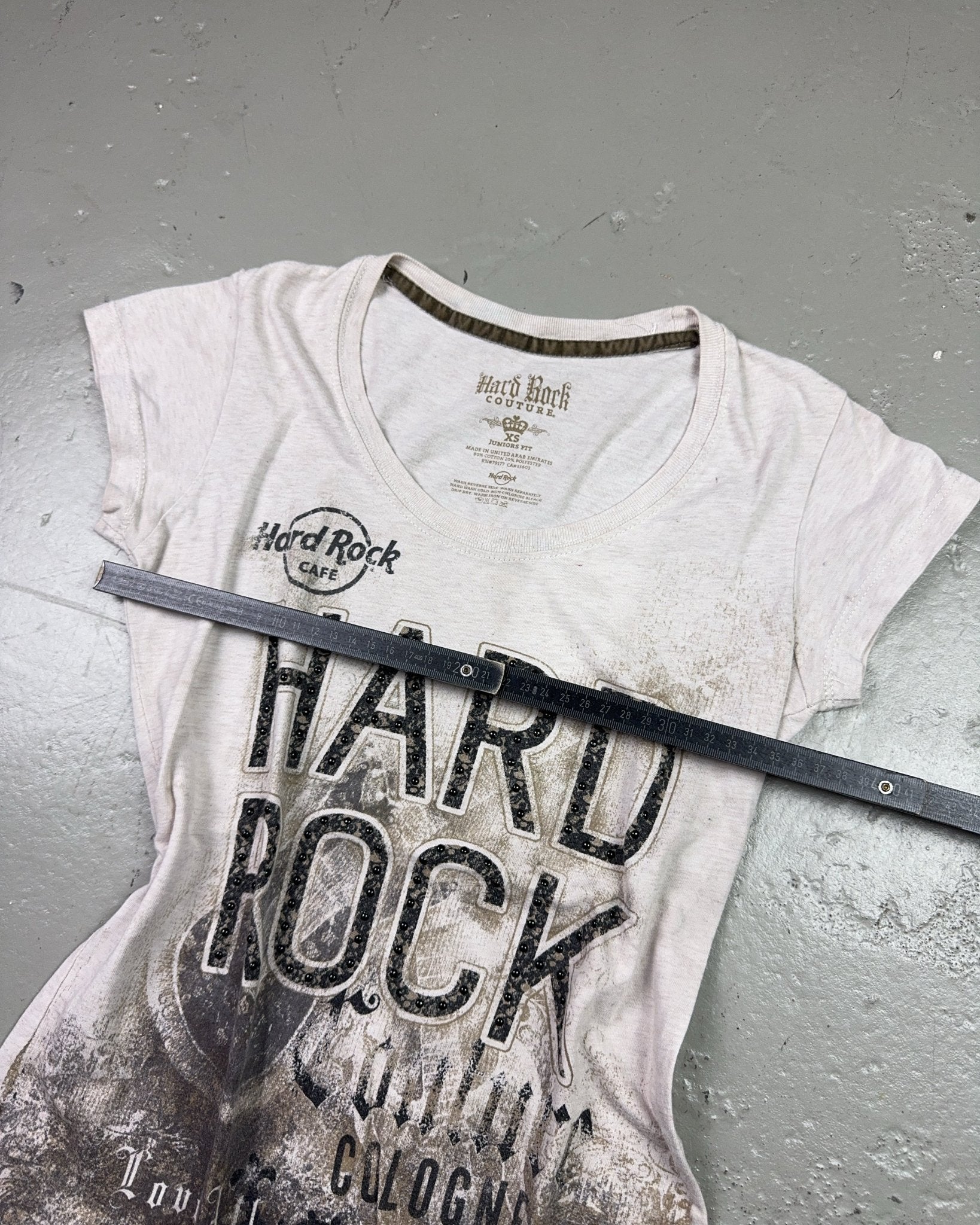 2000's Hard Rock Couture T-shirt Women's * (XS)