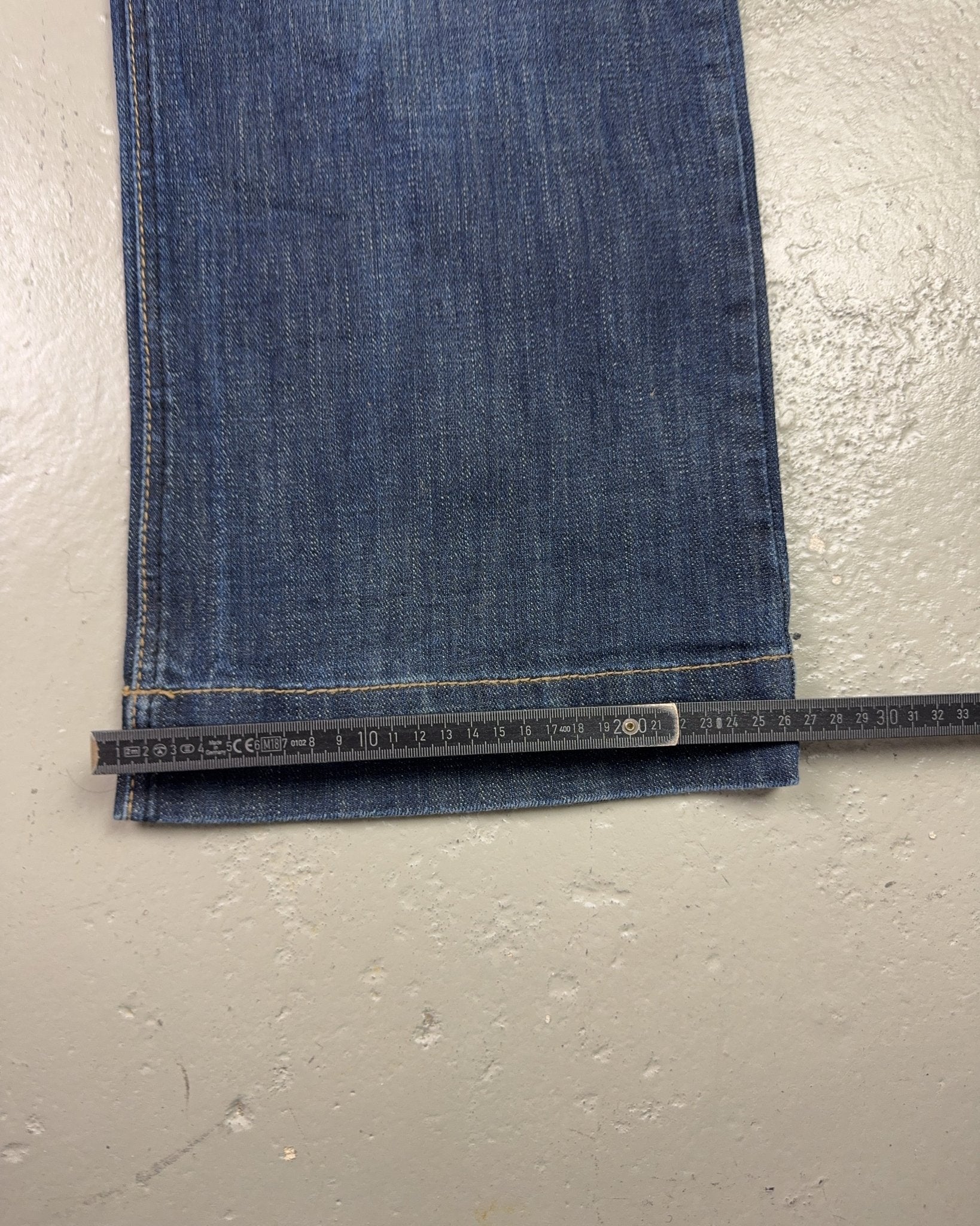 2000's Pas Jeans Hip Hop Baggy/Bootcut Jeans *rare 40x32 (XXL)