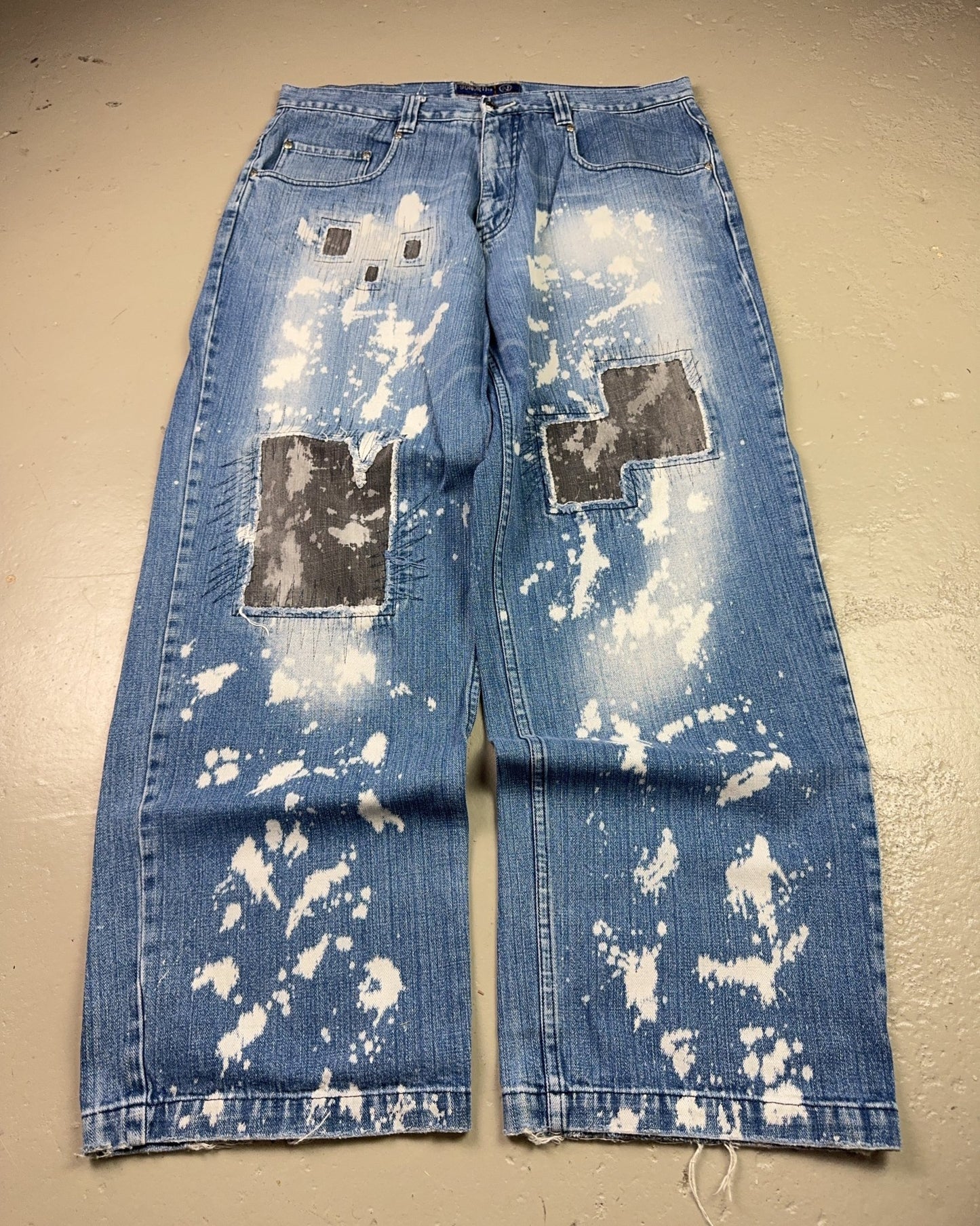 2000's 96 North Hip Hop Baggy Jeans *very rare 38x34 (XXL)