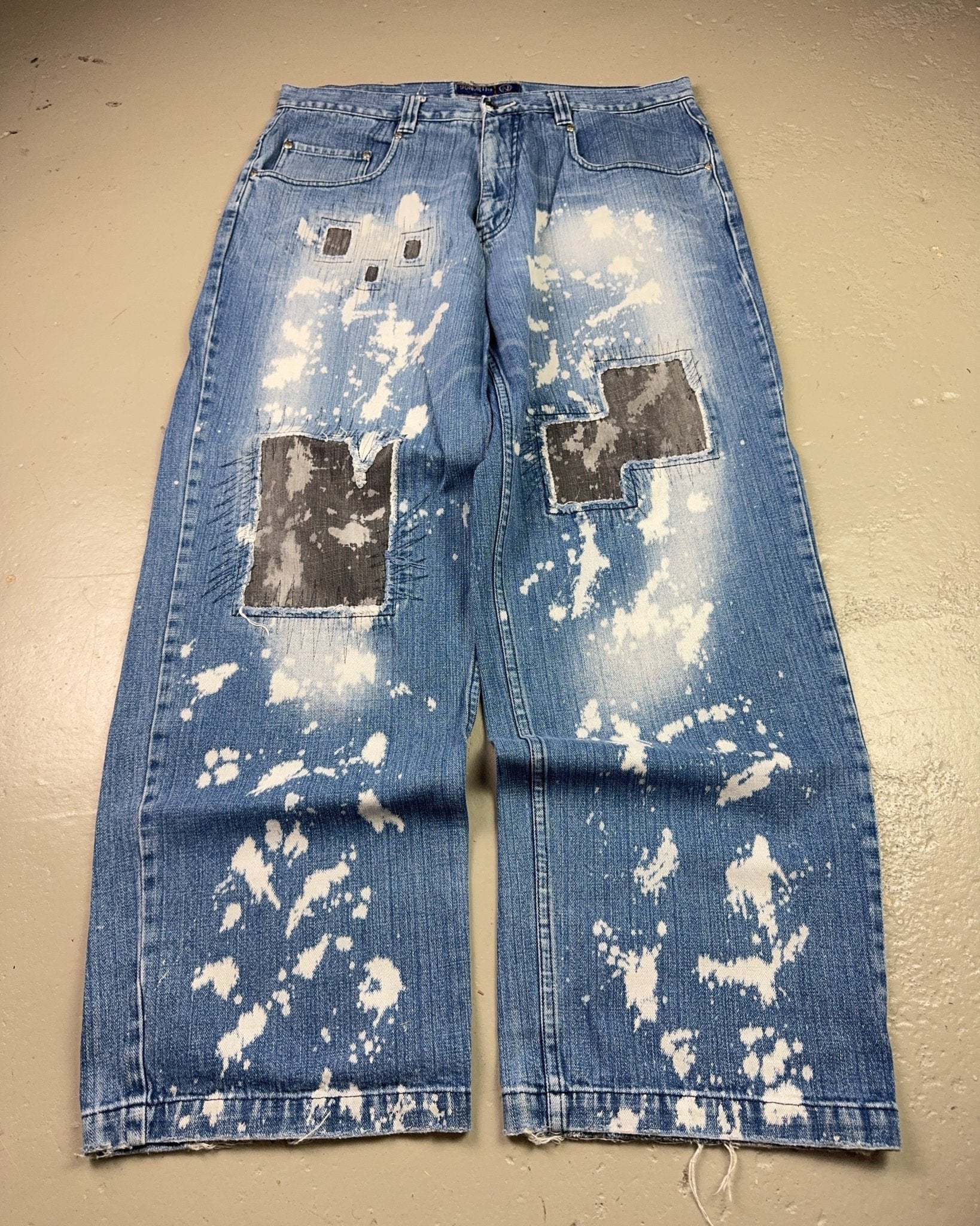 2000's 96 North Hip Hop Baggy Jeans *very rare 38x34 (XXL)