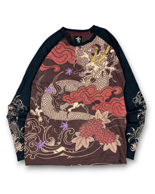 2000's Wagarashi Japanese Longsleeve *very rare (L)