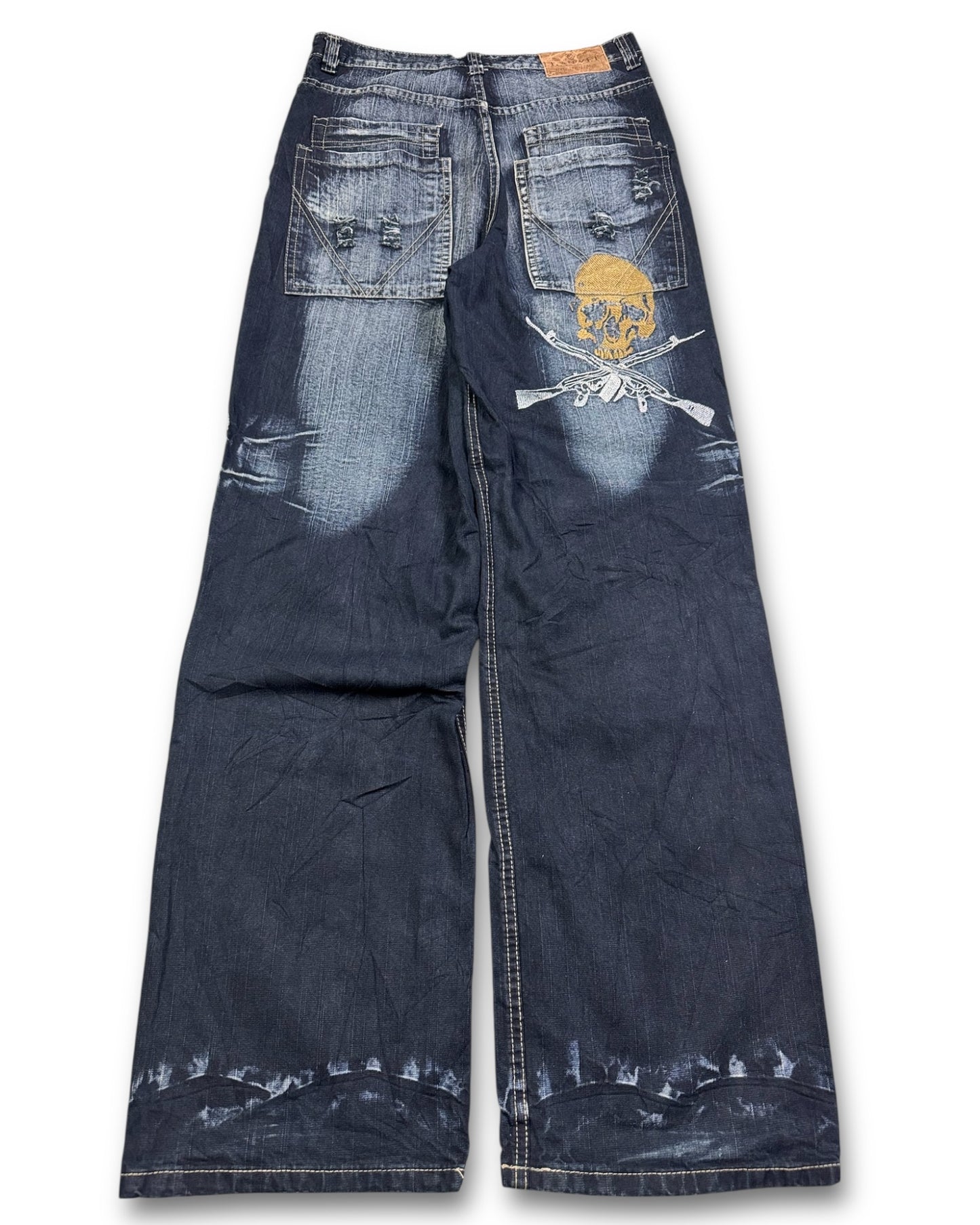 2000's Hanwei Japanese Straight/Baggy Jeans *rare 30x34 (M)