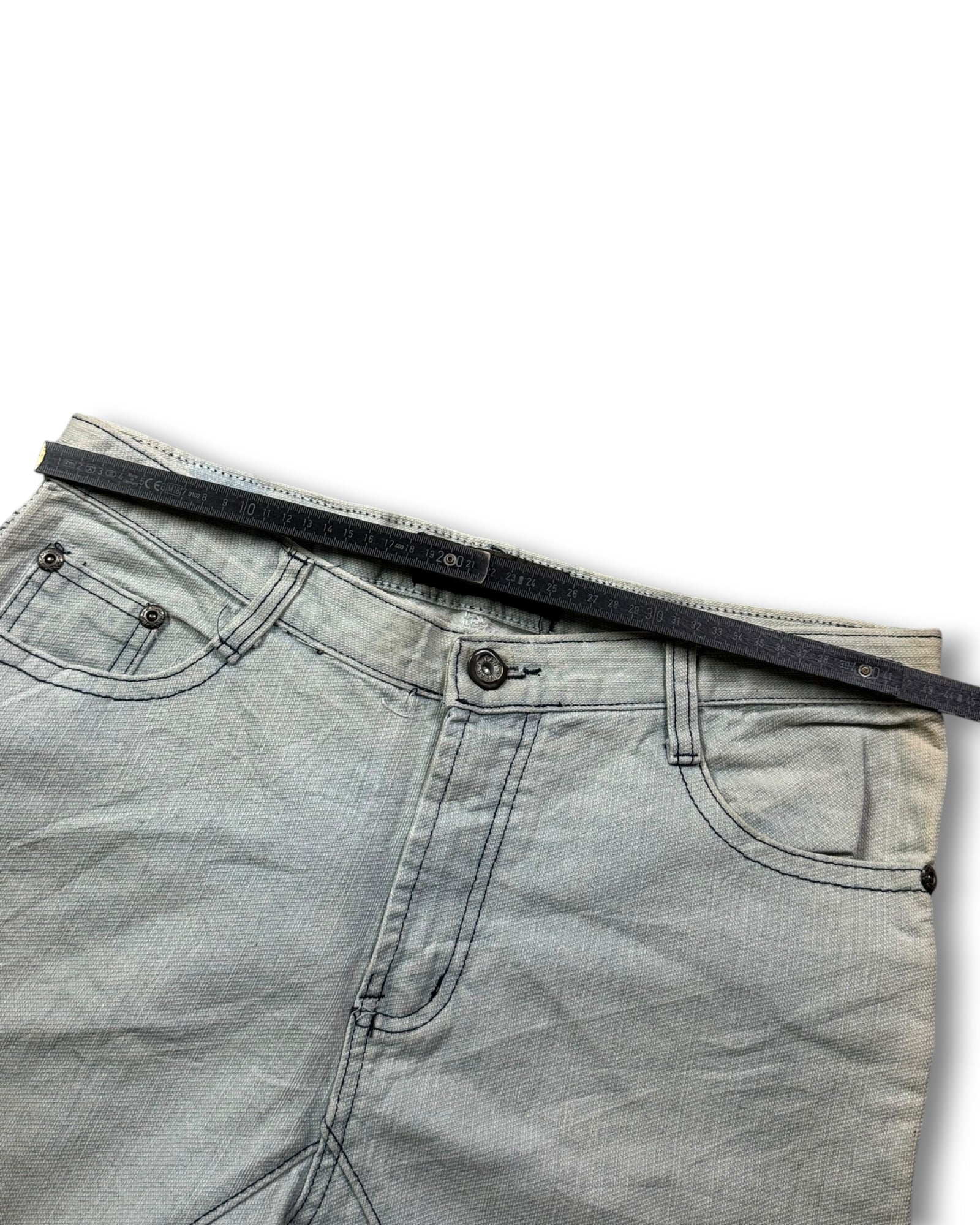 2000's Uniquan Straight/Baggy Japanese Jeans *rare 34x32 (L)