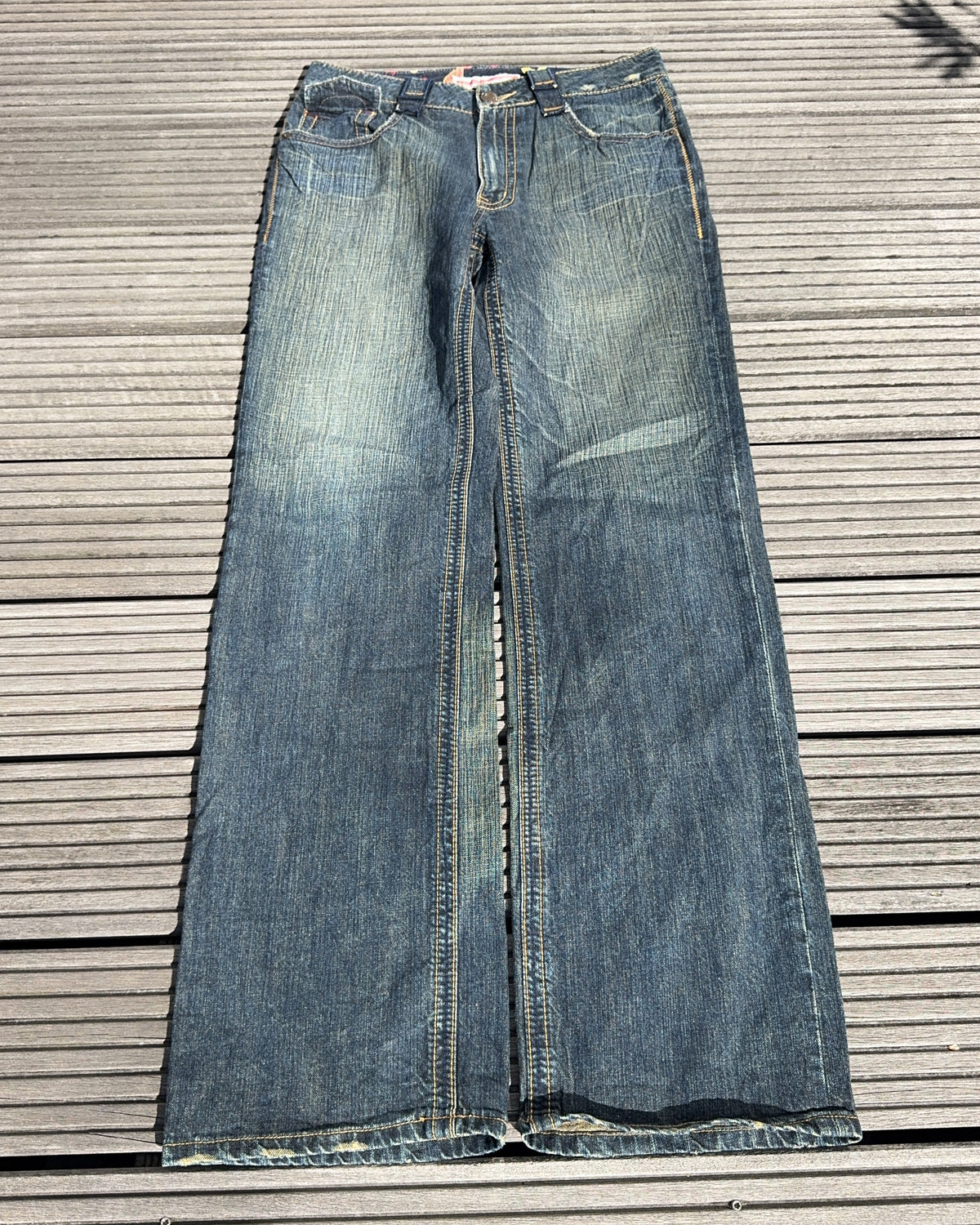 2000's Bobson Japanese Archive Baggy Jeans *very rare 32x34 (M)
