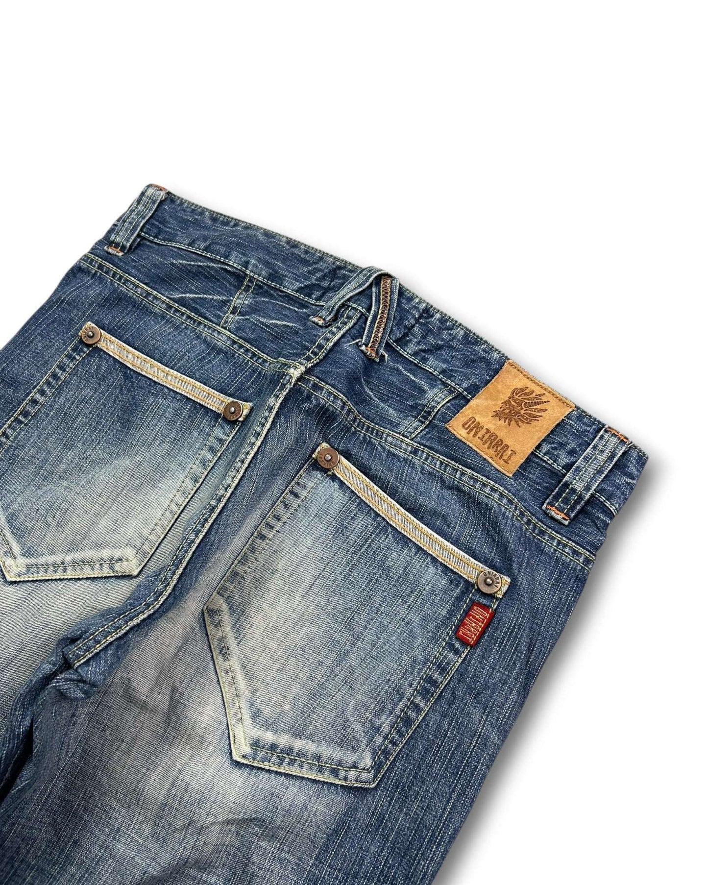 2000's Oniarai Baggy Japanese Jeans *very rare 34x32 (L)