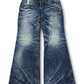 2000's Lolita Japanese Flared Jeans Women's *very rare 32x30 (M)