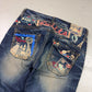 2000's Lollita Jeans Japanese Archive Straight/Baggy Jeans *very rare 32x28 (M)