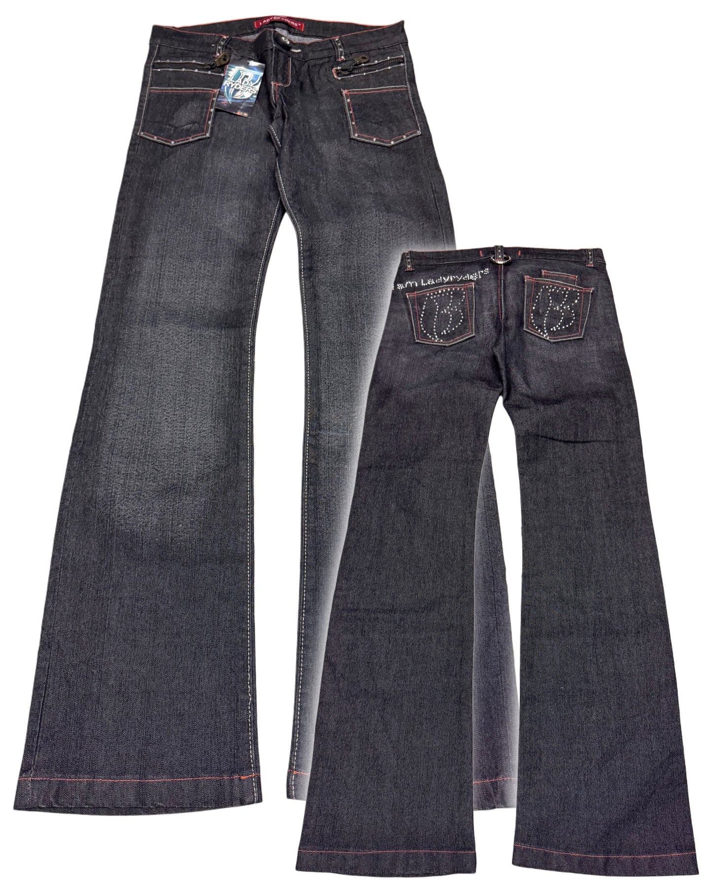 00‘s Lady Ryders Deadstock Hip Hop Jeans Women‘s *sehr selten 28x30 (S)