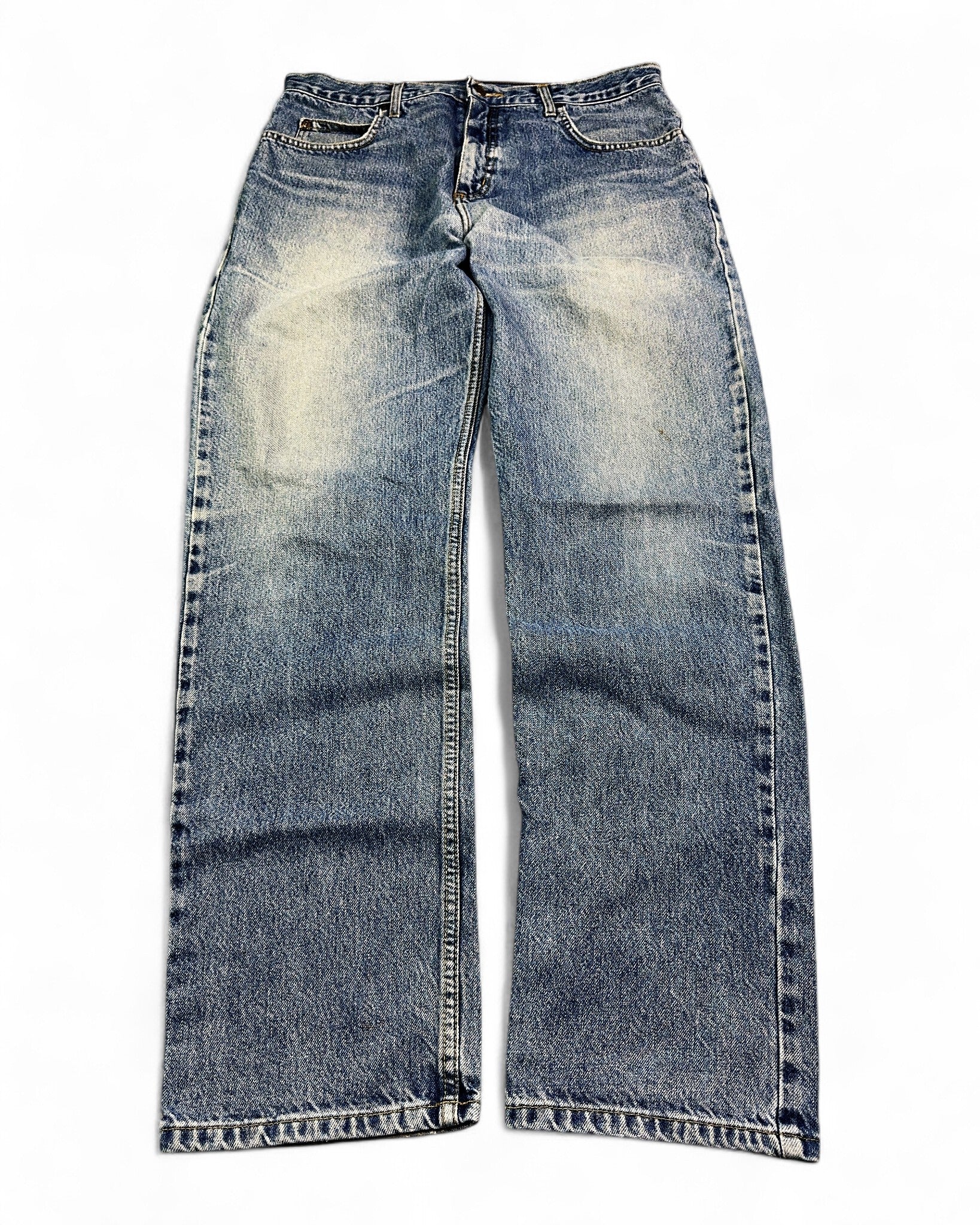 1990's Lee Straight/Baggy Jeans *rare 34x32 (L)