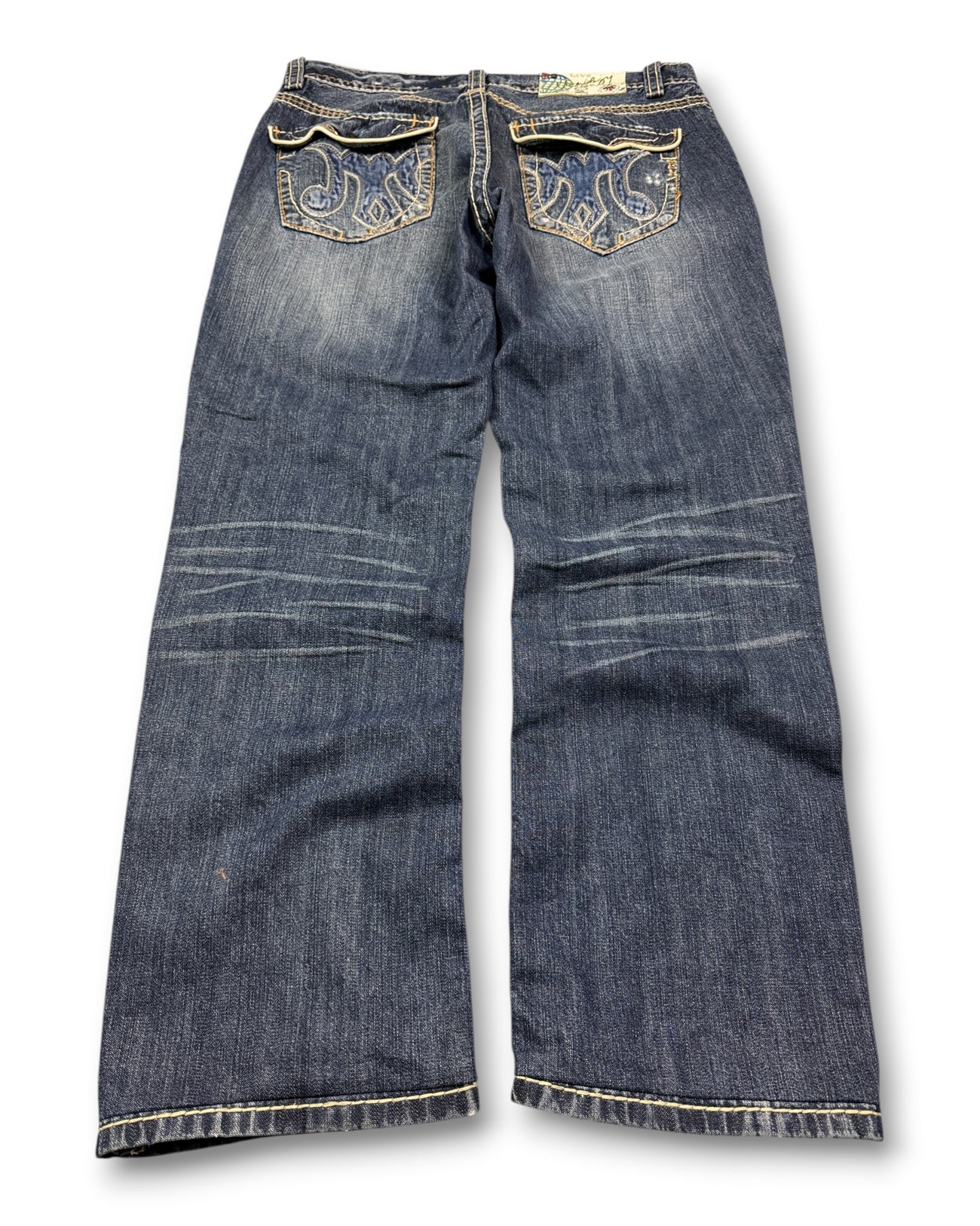 2000's Mek Denim Japanese Archive Baggy Jeans *very rare 38x34 (XXL)