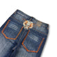 2000's D.exu Straight Jeans *rare 26x30 (XS)