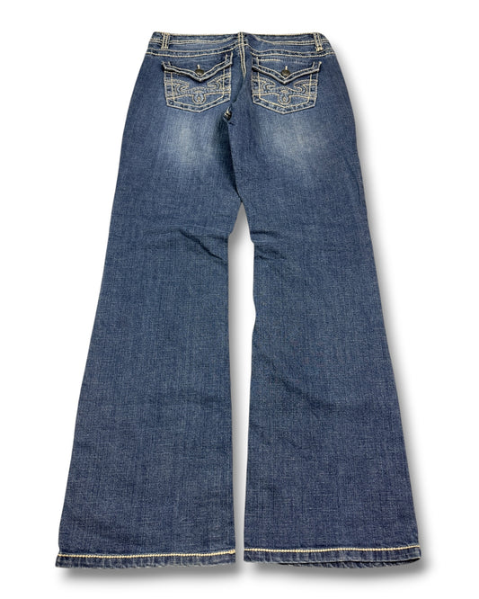 2000's Vintage America Low Waist/Bootcut Jeans *rare 30x30 (M)