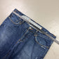 1990's Sabotage German Techno Baggy/Bootcut Jeans *extremely rare 36x34 (XL)