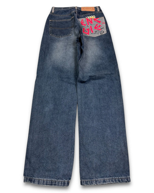 2000's Energie Straight/Baggy Jeans *rare 26x30 (XS)