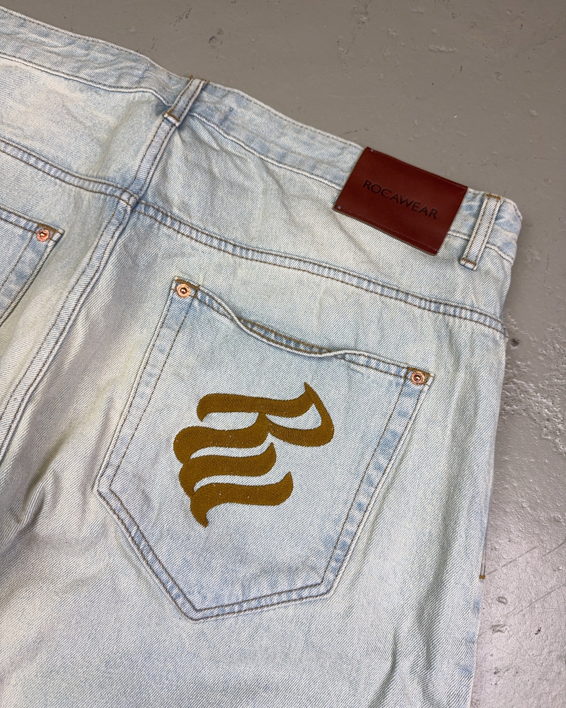 2000's Rocawear Hip Hop Jeans Shorts * (XXL)