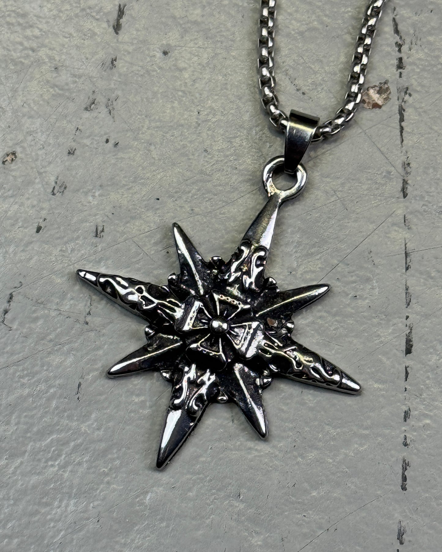 North Star Pendant Necklace