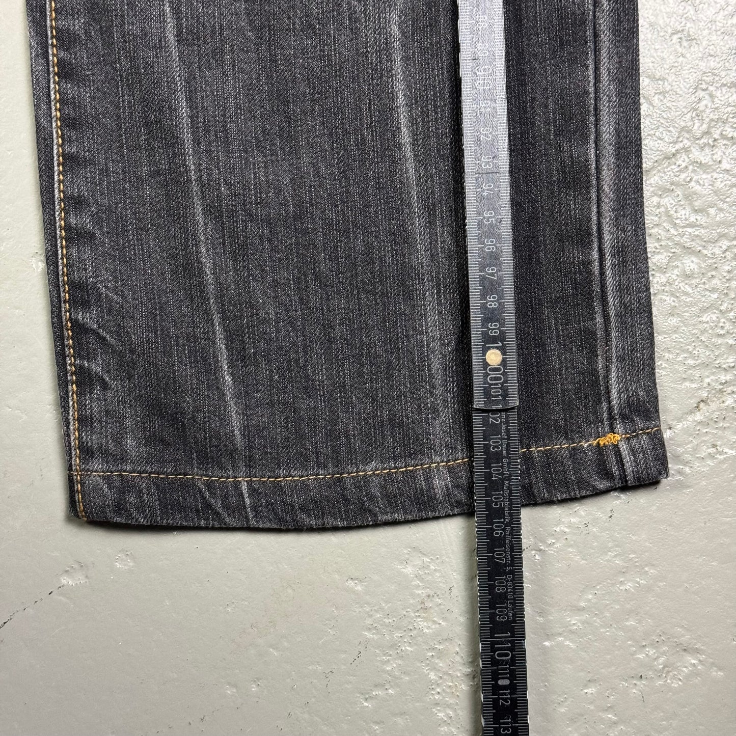 2000‘s Stockton Japanese Baggy/Straight Jeans *rare 36x32
