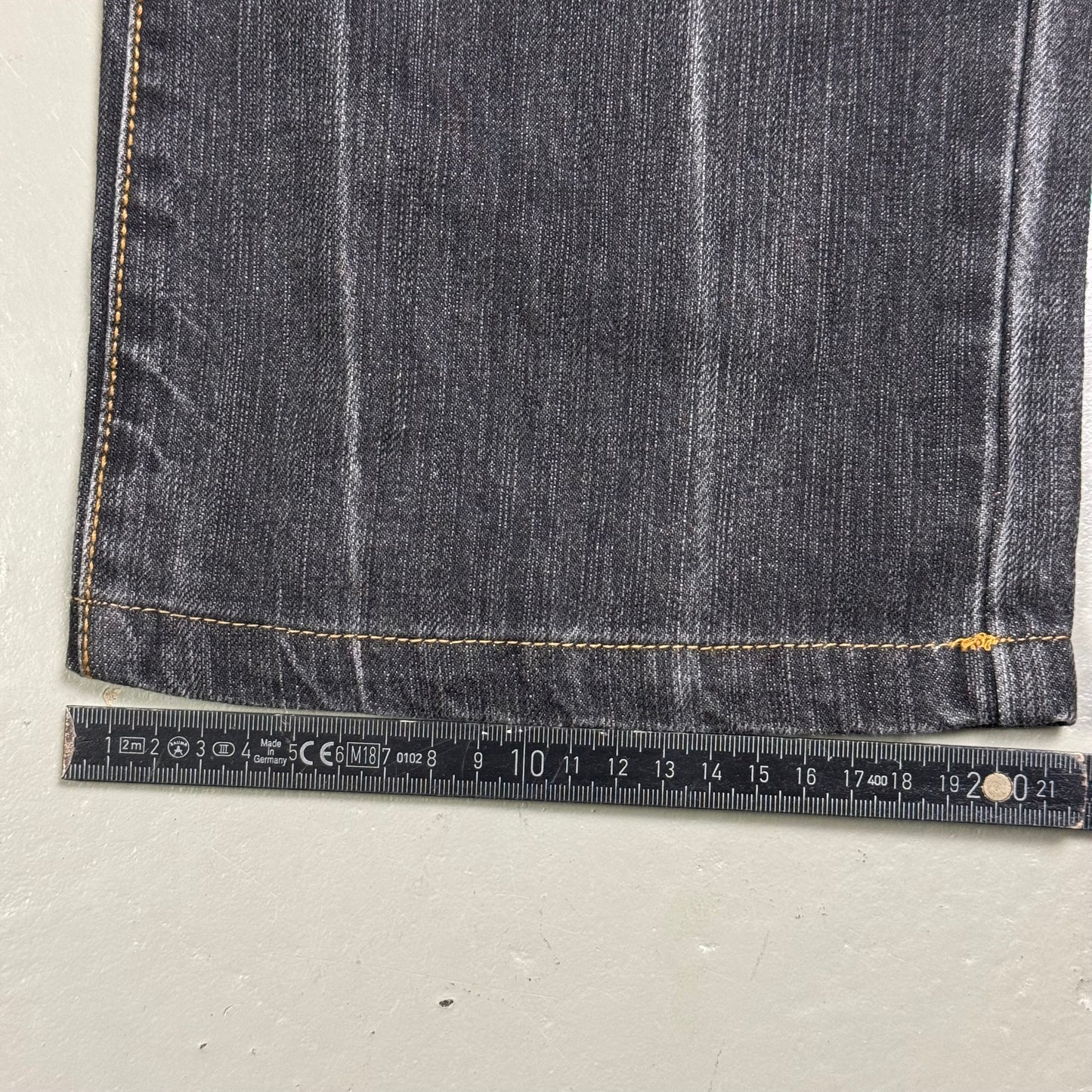 2000‘s Stockton Japanese Baggy/Straight Jeans *rare 36x32