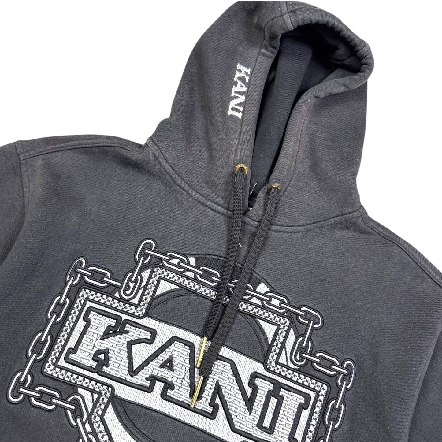 2000‘s Karl Kani Embroidered Hip Hop Hoodie *rare (S)