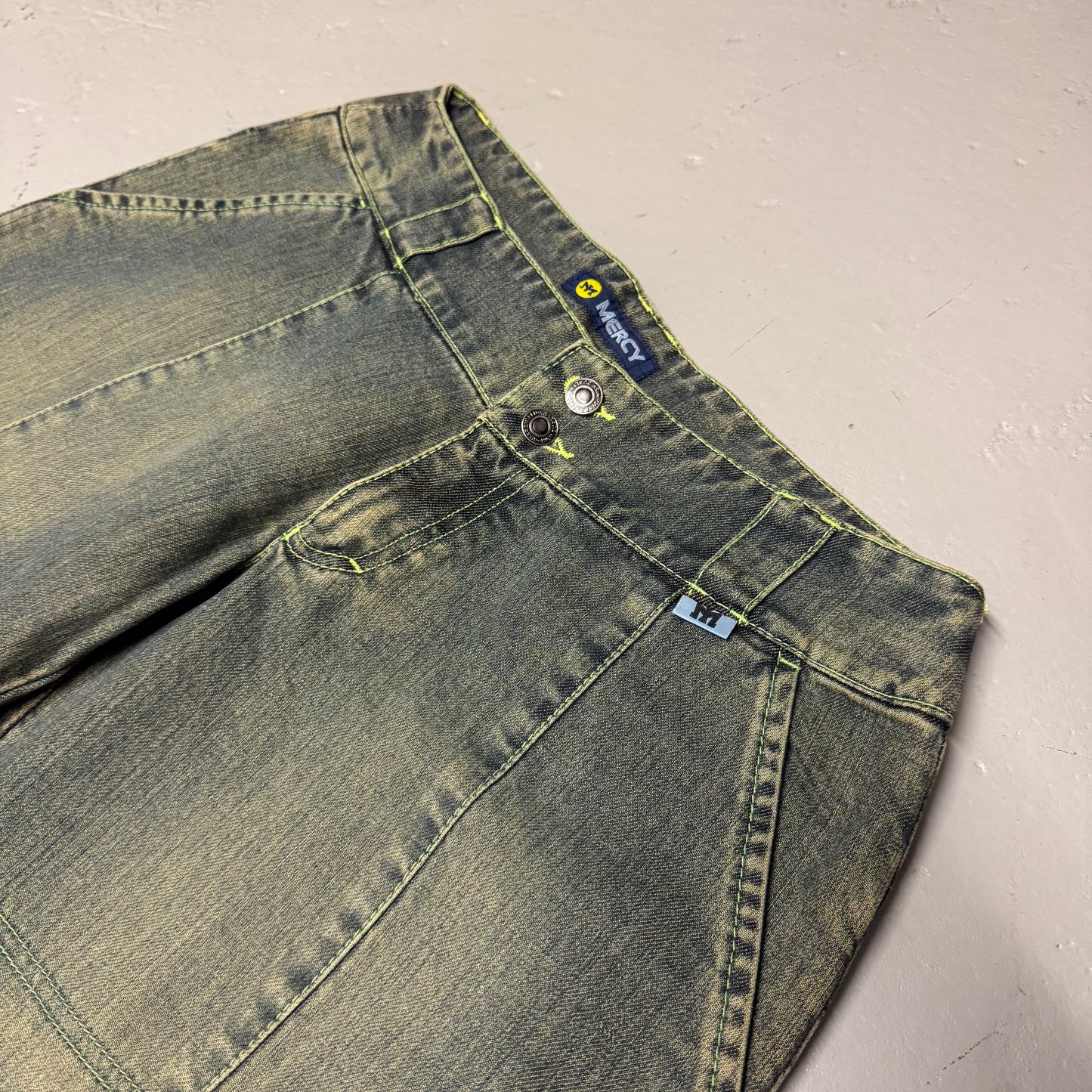 00‘s Rough Mercy Low Waist Extreme Baggy Jeans Women‘s *sehr selten (L/40)