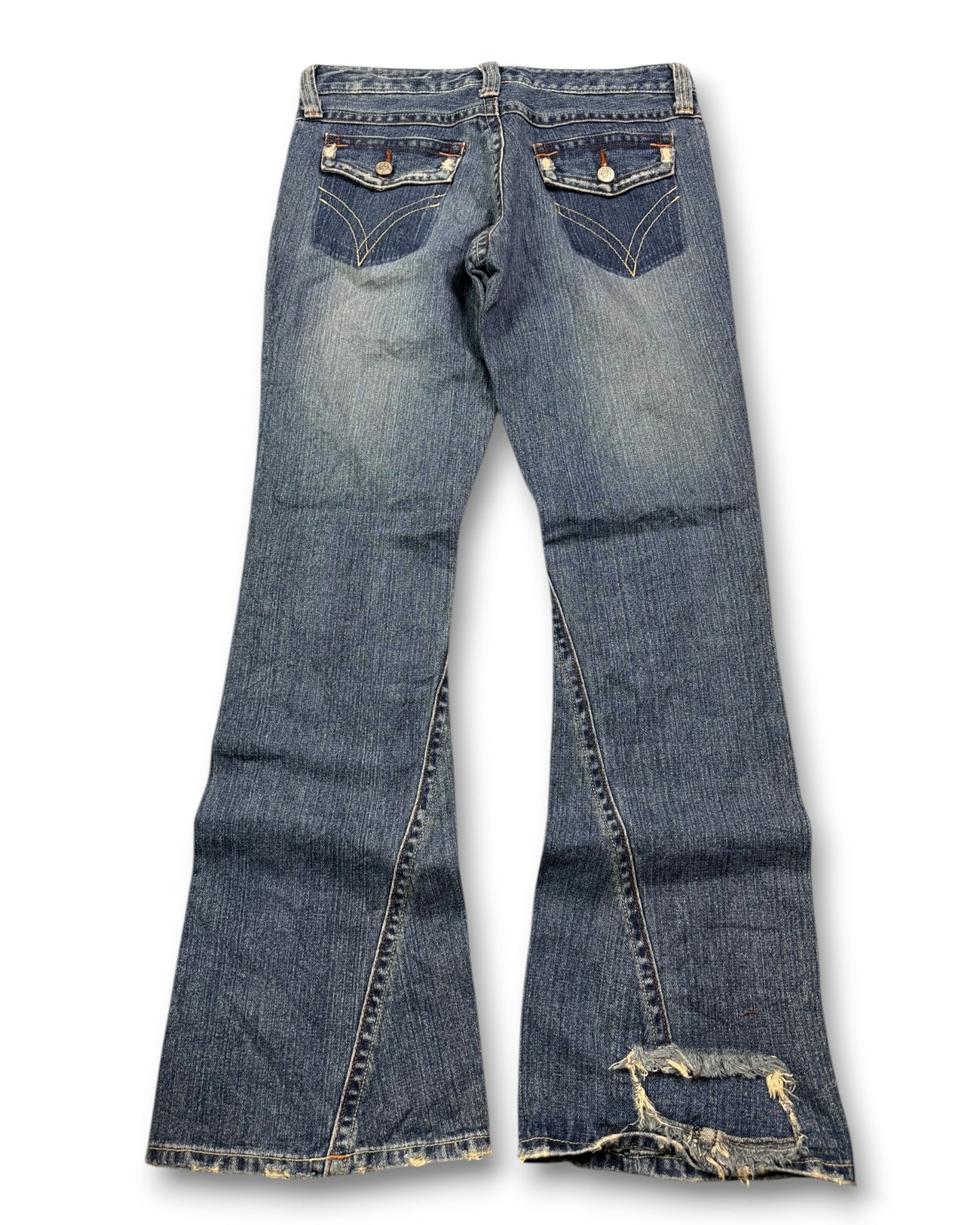 2000's Garage Low Waist/Bootcut Jeans Women's *rare 30x30 (M)