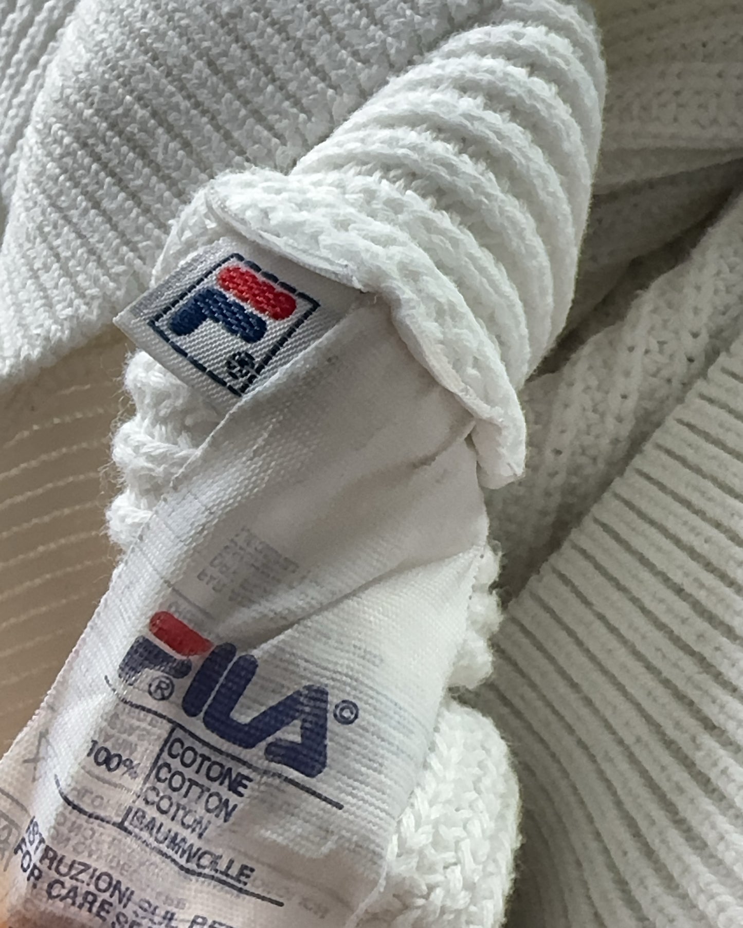 1990's Fila Knit Sweater *rare (M)