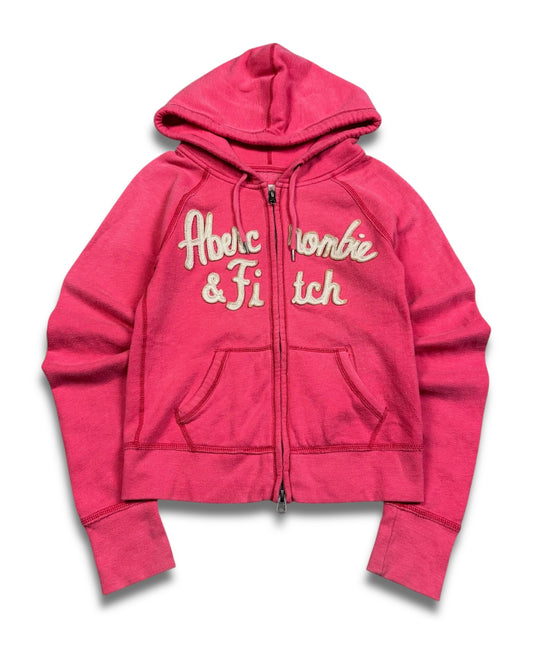 2000‘s Abercrombie & Fitch Cropped Fit Zip Hoodie Women‘s (M)