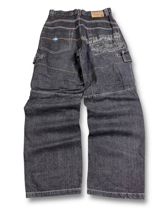 2000's Thriller Dnm Baggy Jeans *very rare 34x36 (L)