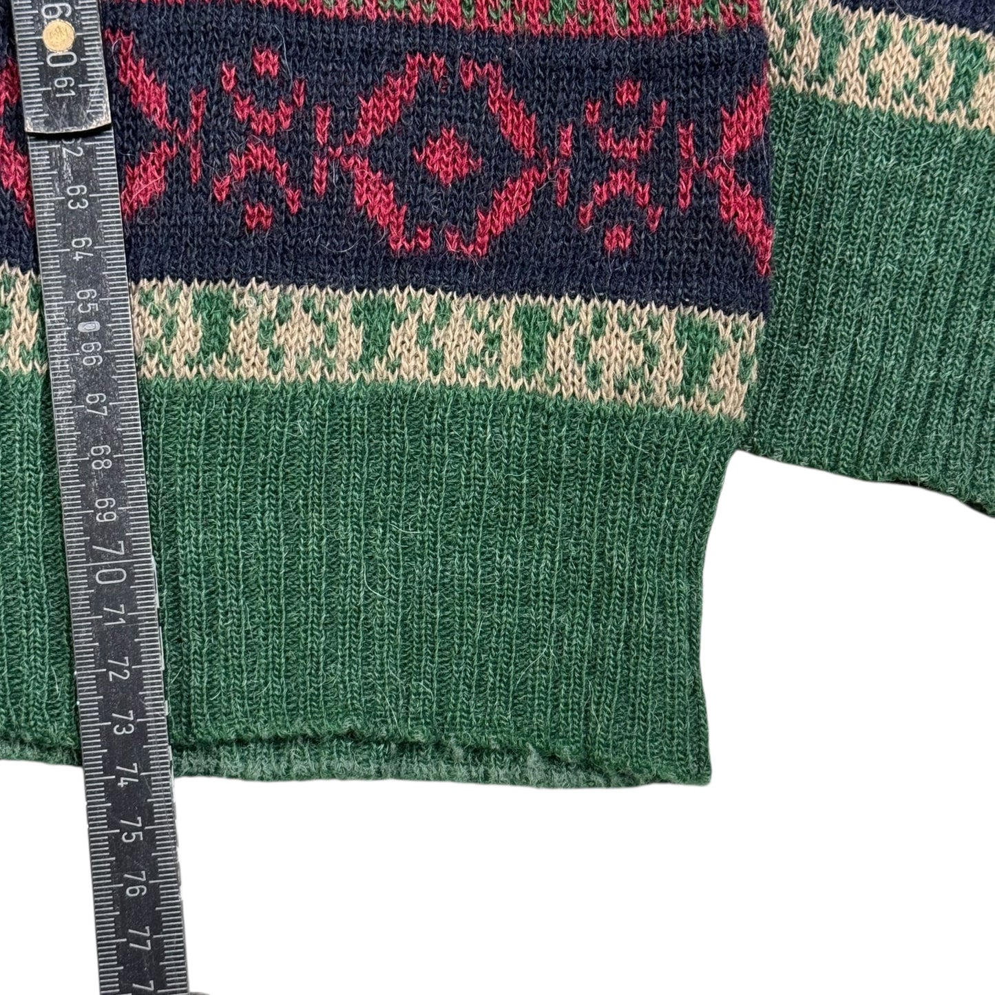 1990‘s Lacoste Chemise made in France Alpaca/Virgin Wool Knit Sweater *very rare (XL)