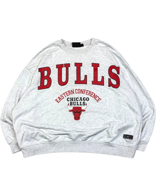 2000's Chicago Bulls Gray Sweatshirt *rare (XL)