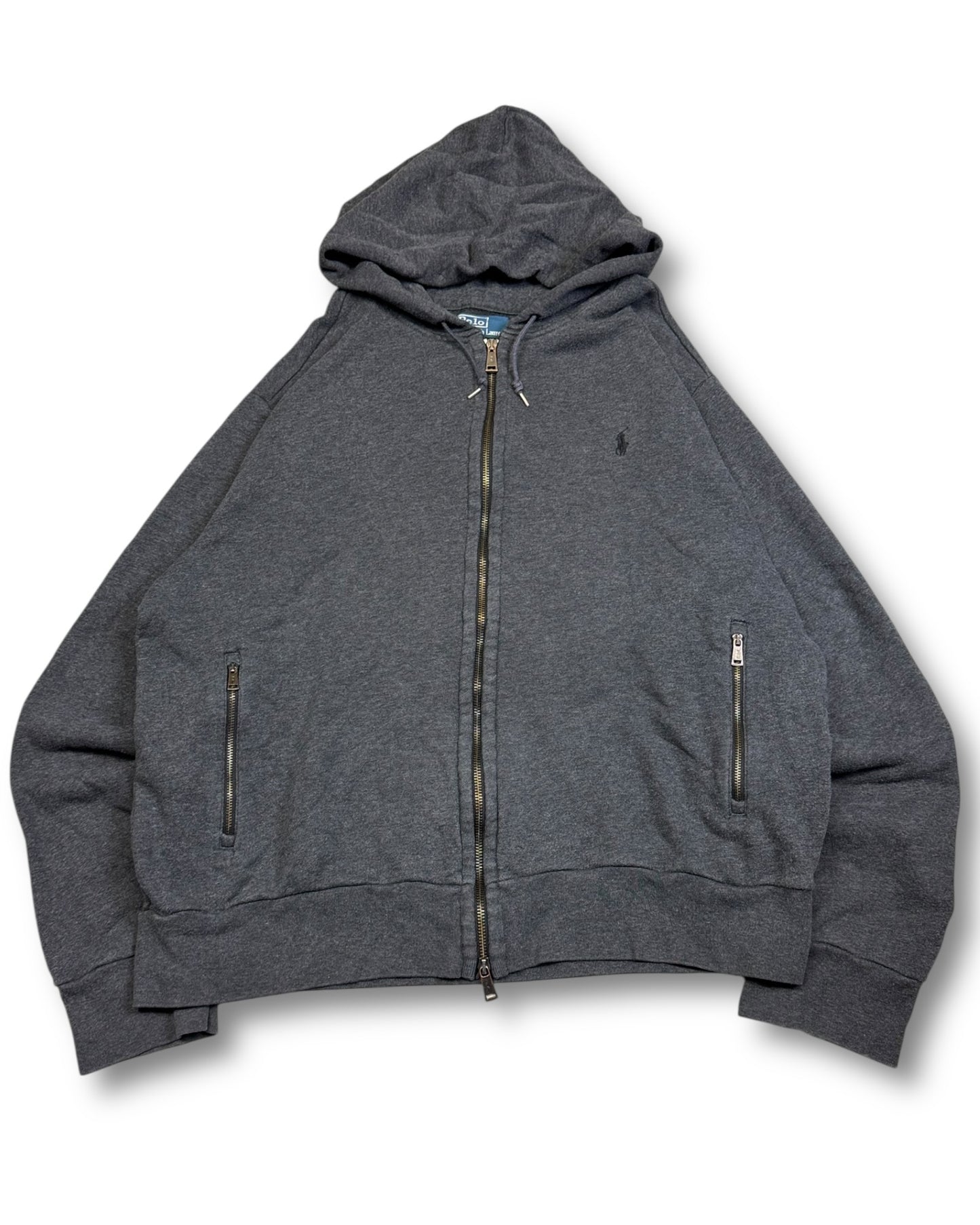 1990's Ralph Lauren Zip Hoodie *rare (XXL)