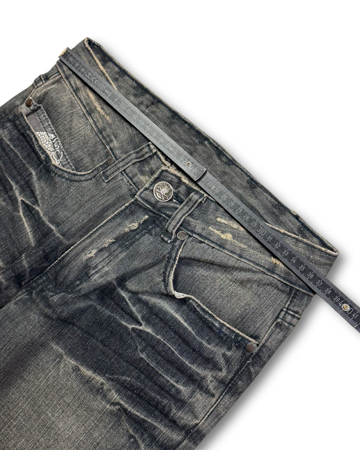 2000's Pointloma Straight/Baggy Japanese Archive Jeans *very rare 29x32 (S)