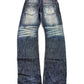 2000's TOUGH Japanese Archive Straight Jeans *very rare 34x34 (L)