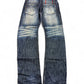 2000's TOUGH Japanese Archive Straight Jeans *very rare 34x34 (L)