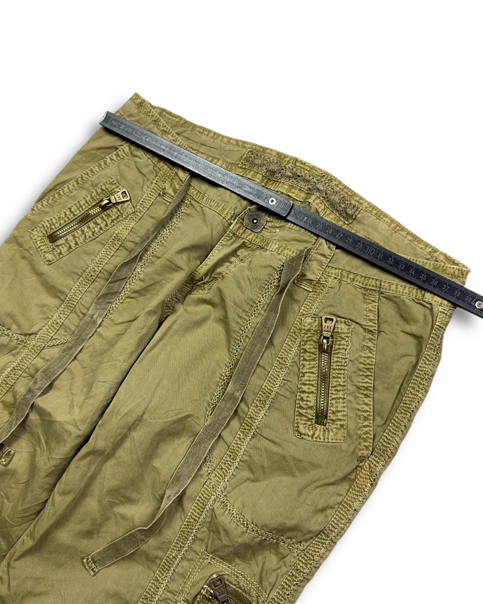 2000's Abercrombie & Fitch Baggy Pants Women's *very rare 30x30 (M)