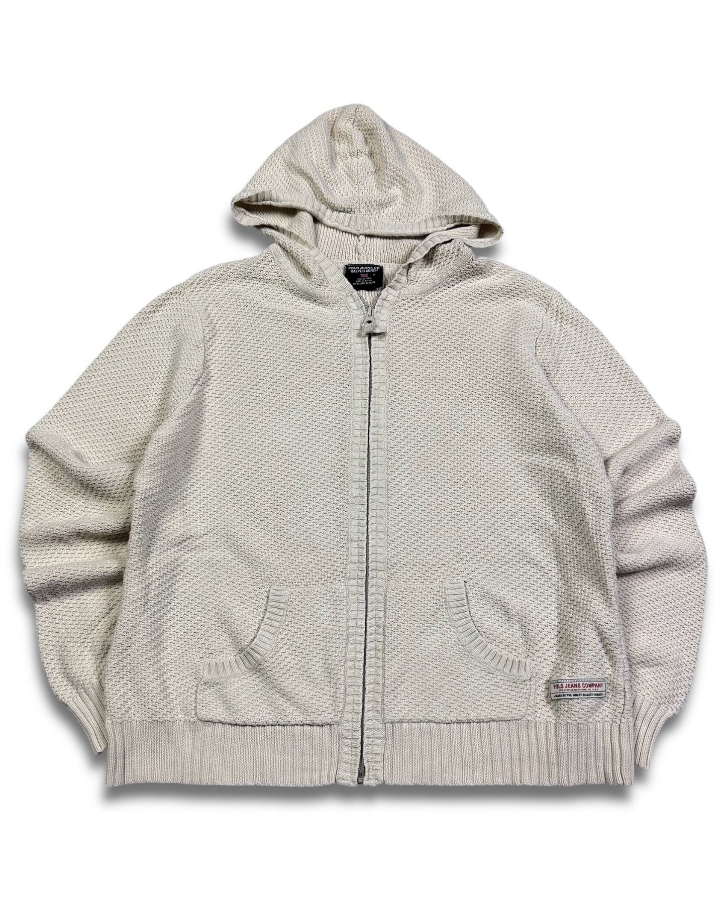 2000‘s Ralph Lauren Knit Zip Hoodie (M)