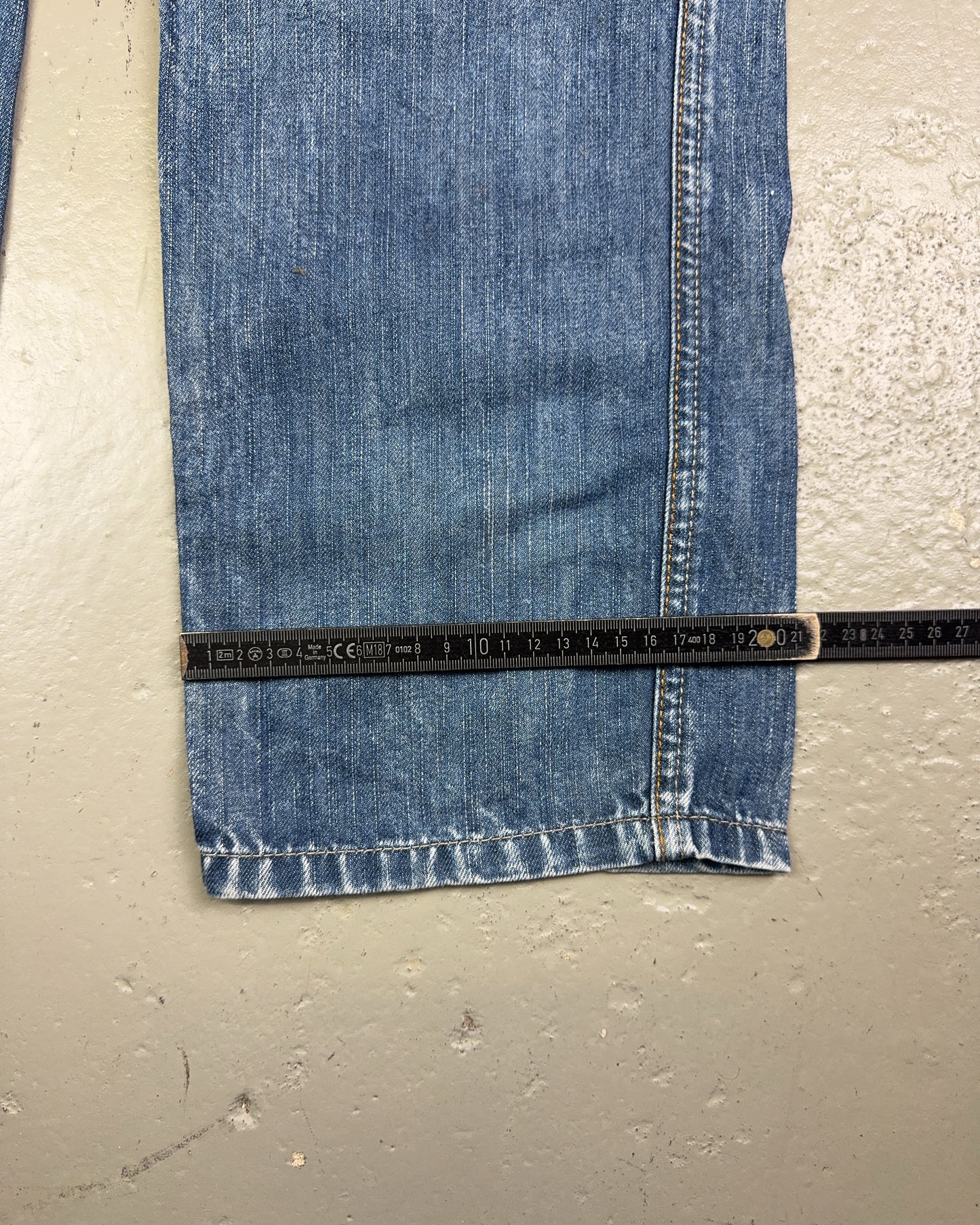 2000's Big Train Japanese Straight/Baggy Jeans *rare 32x32 (M)