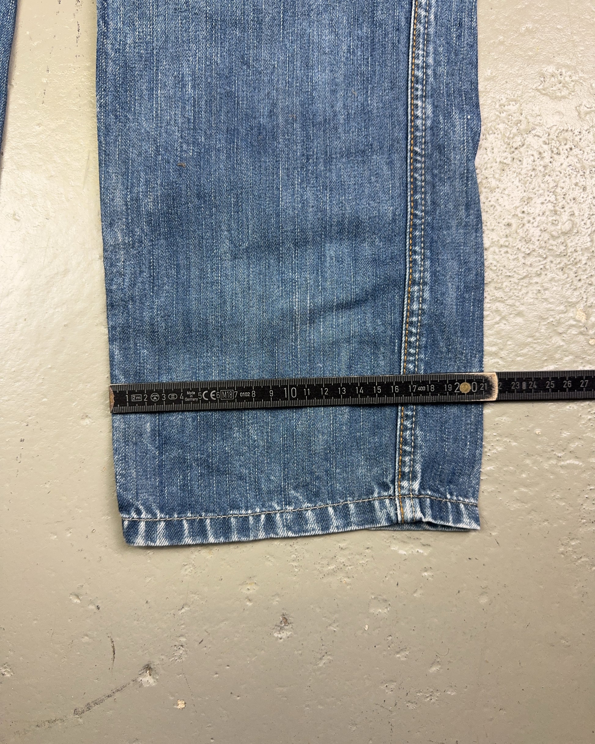 2000's Big Train Japanese Straight/Baggy Jeans *rare 32x32 (M)