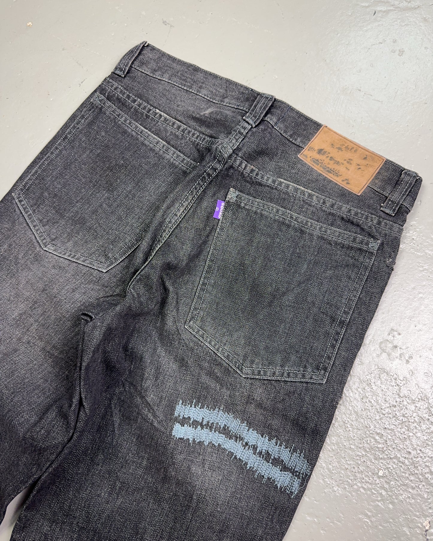 2000's Squad Japanese Straight/Baggy Jeans *rare 32x32 (M)