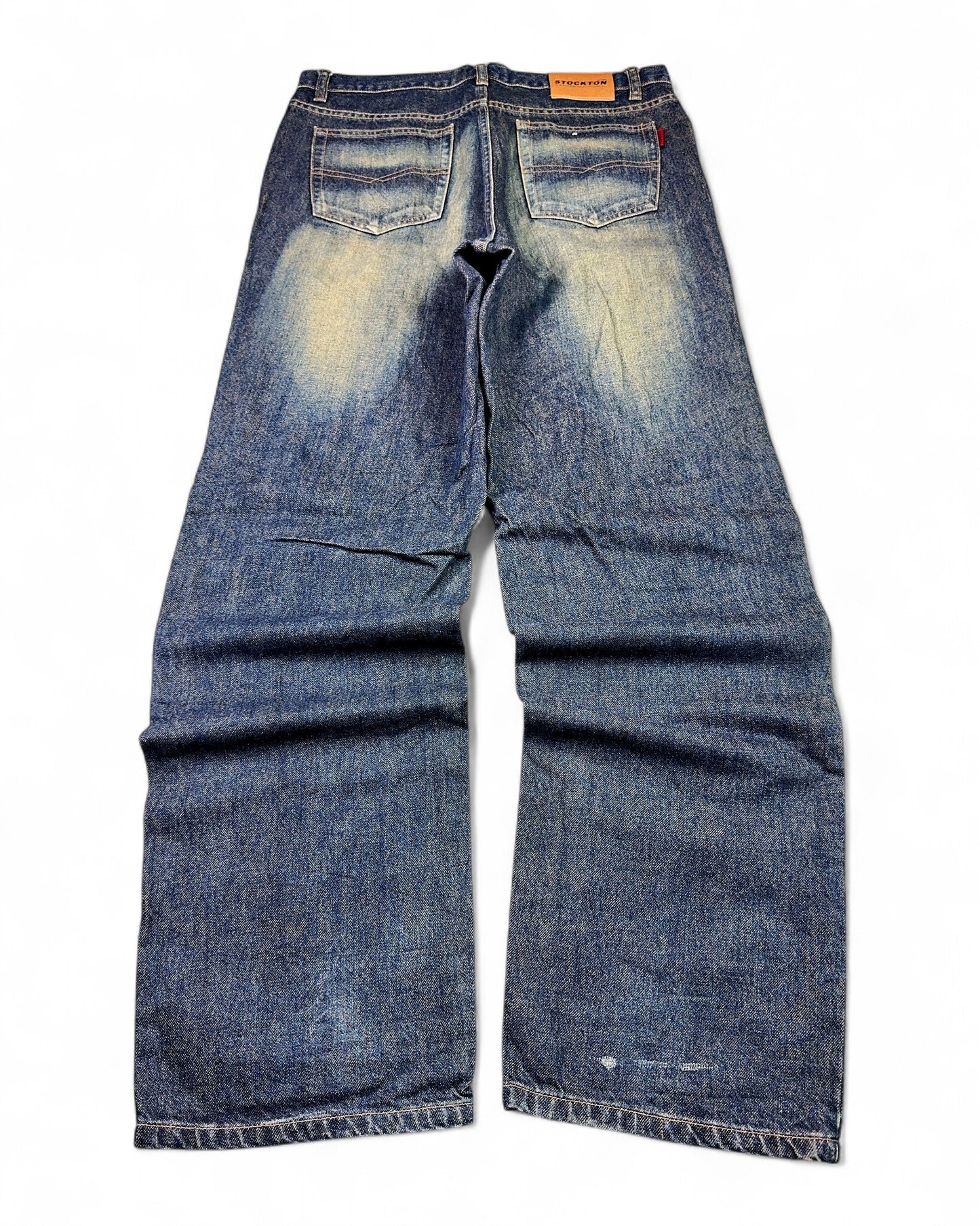 2000's Stockton Japanese Baggy Jeans *rare 34x34 (L)