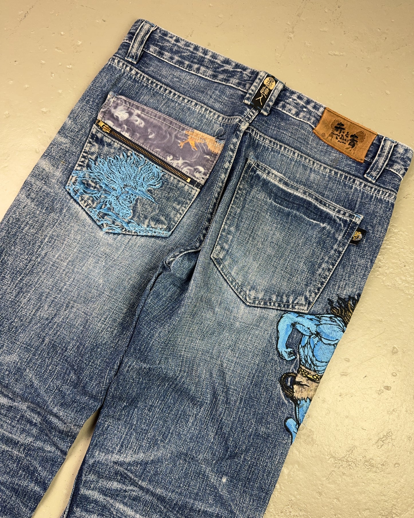 2000's Big Train Japanese Archive Straight Jeans *very rare 32x30 (M)