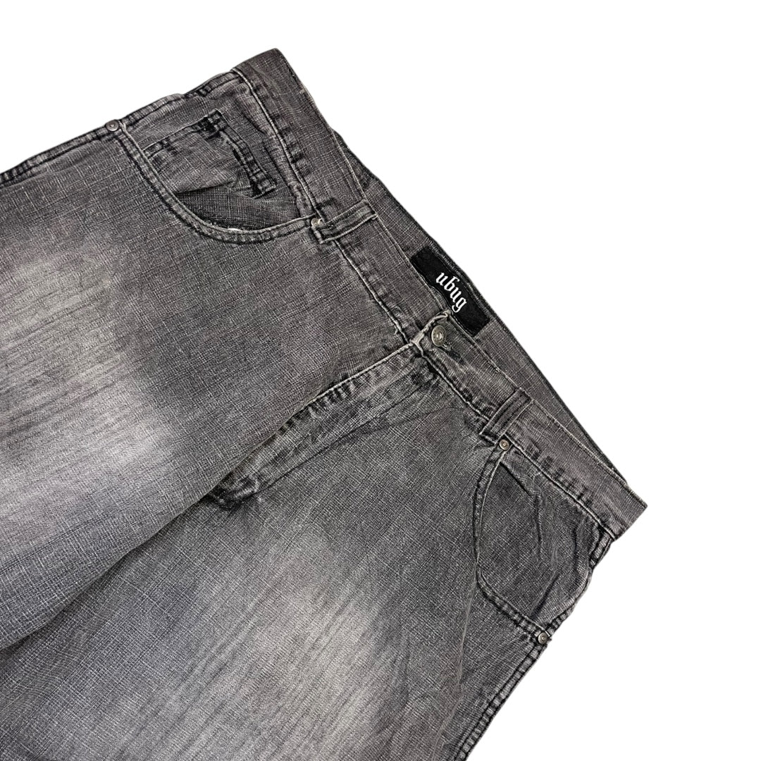 2000‘s Ubug Hip Hop Baggy Jeans *rare 36x34