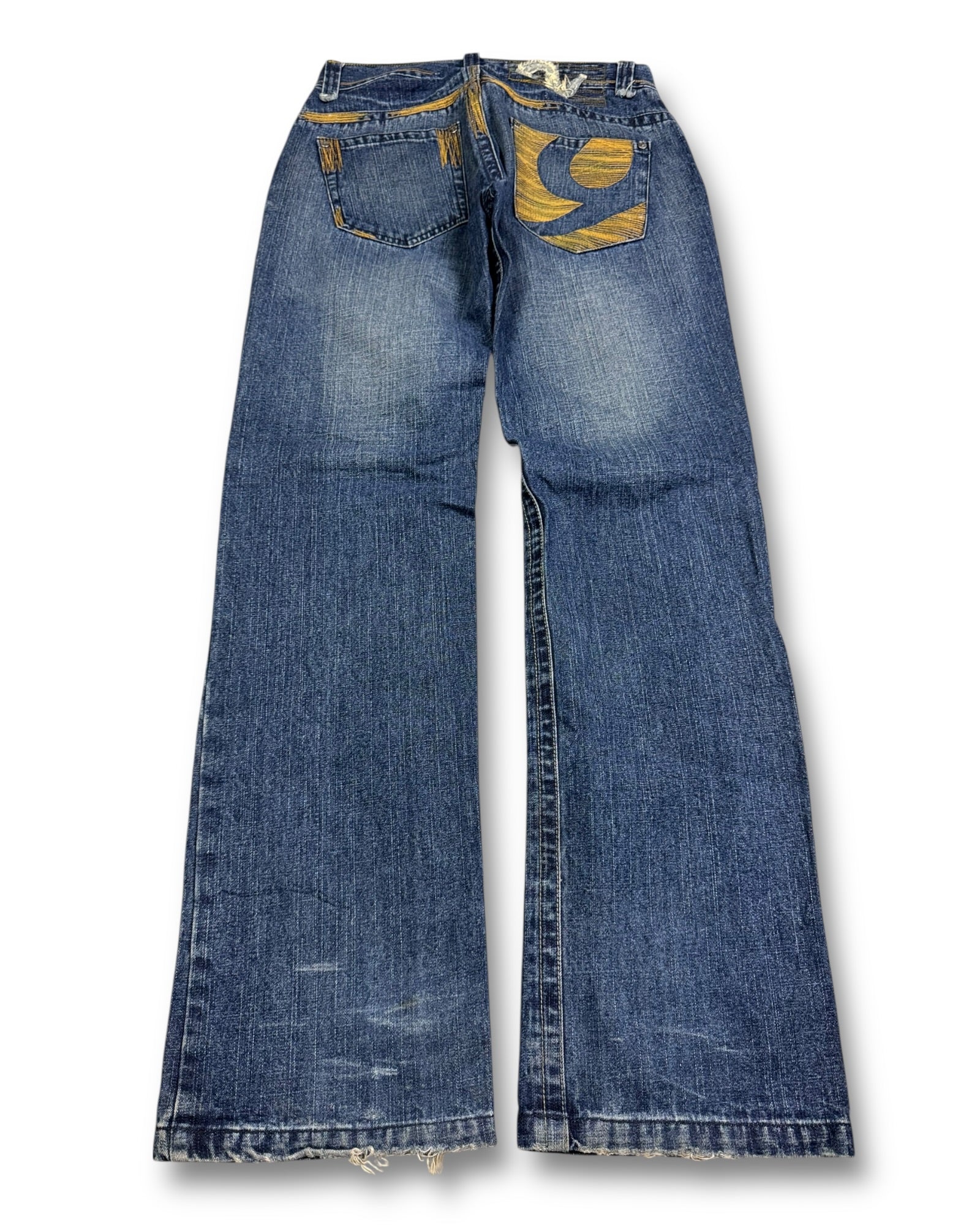 2000's Japanese Style Straight Jeans *rare 30x32 (M)