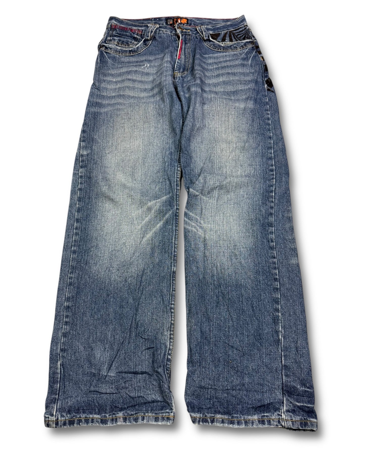 2000's Akademiks Hip Hop Baggy Jeans *very rare 32x32 (M)