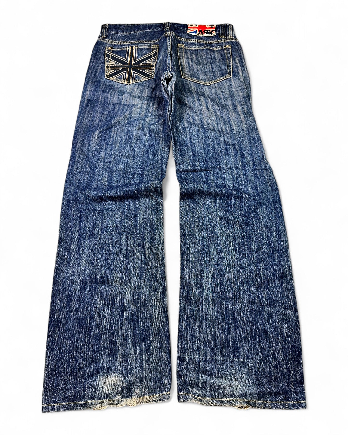 2000's Ask Korean Archive Baggy/Bootcut Jeans *rare 32x32 (M)