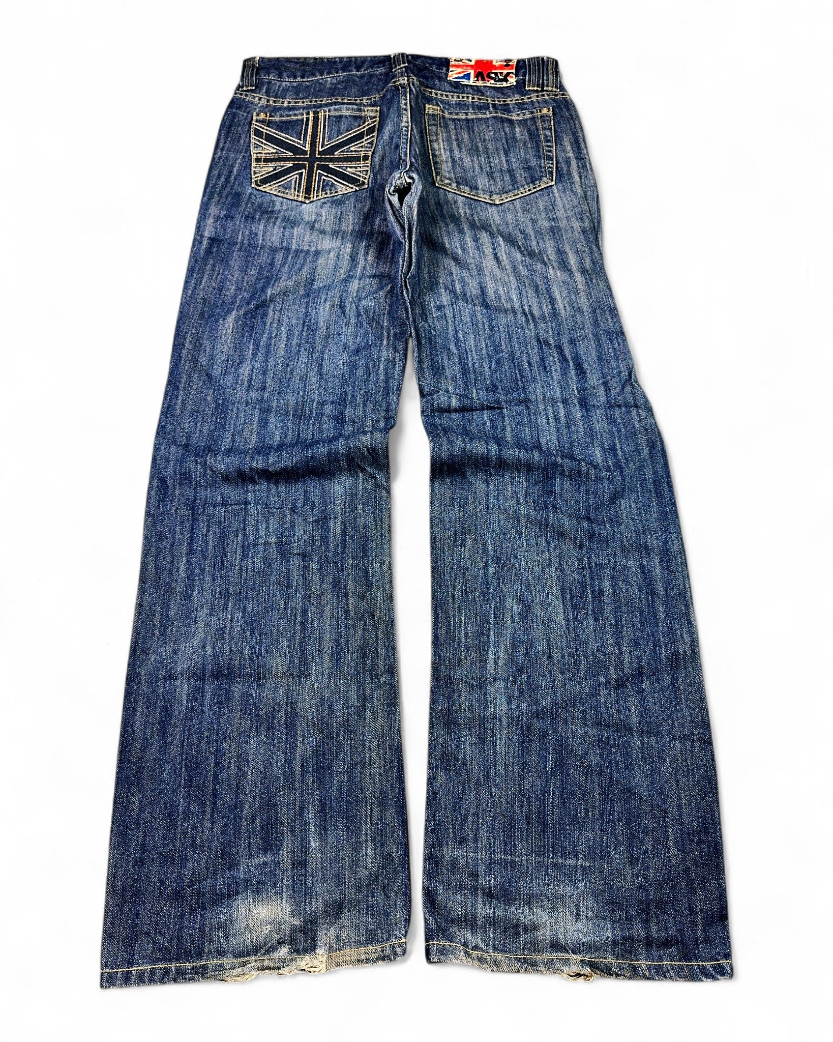 2000's Ask Korean Archive Baggy/Bootcut Jeans *rare 32x32 (M)