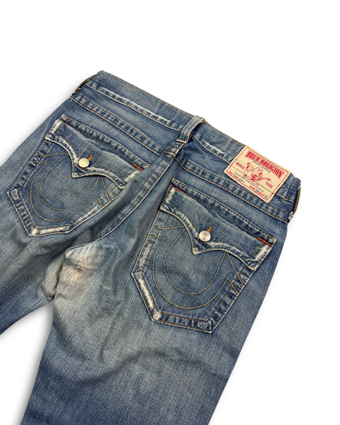 2000's True Religion Baggy Bootcut Jeans *rare 34x34 (L)