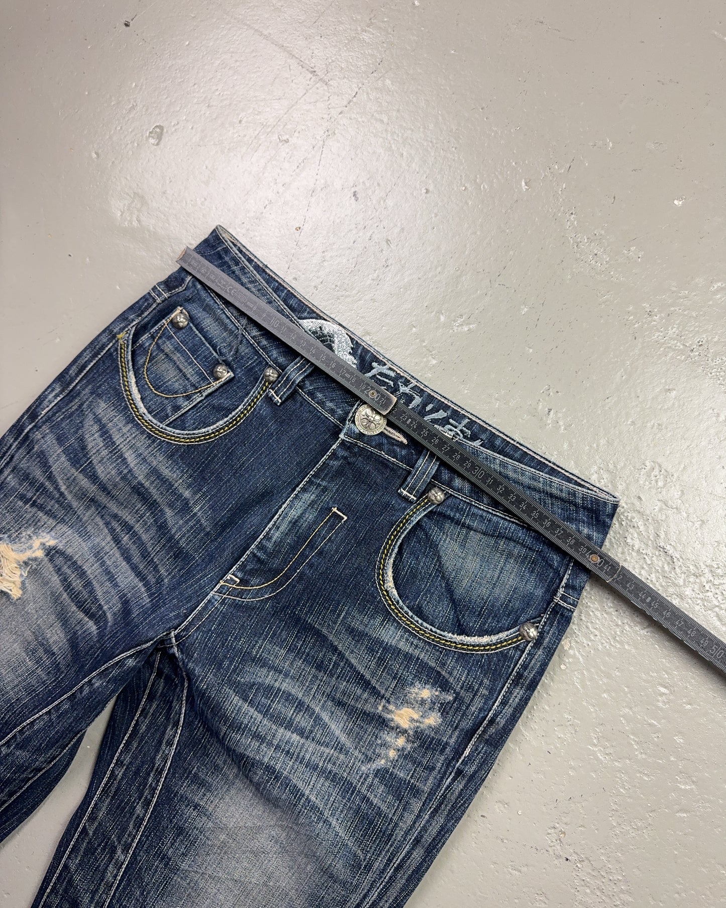 2000's Big Train Japanese Archive Straight Jeans *very rare 30x34 (M)