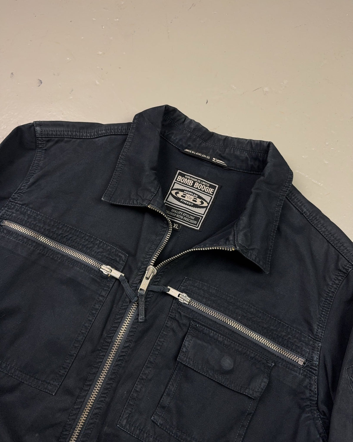 2000's Bomb Boogie Hip Hop Jacket *rare (XL)